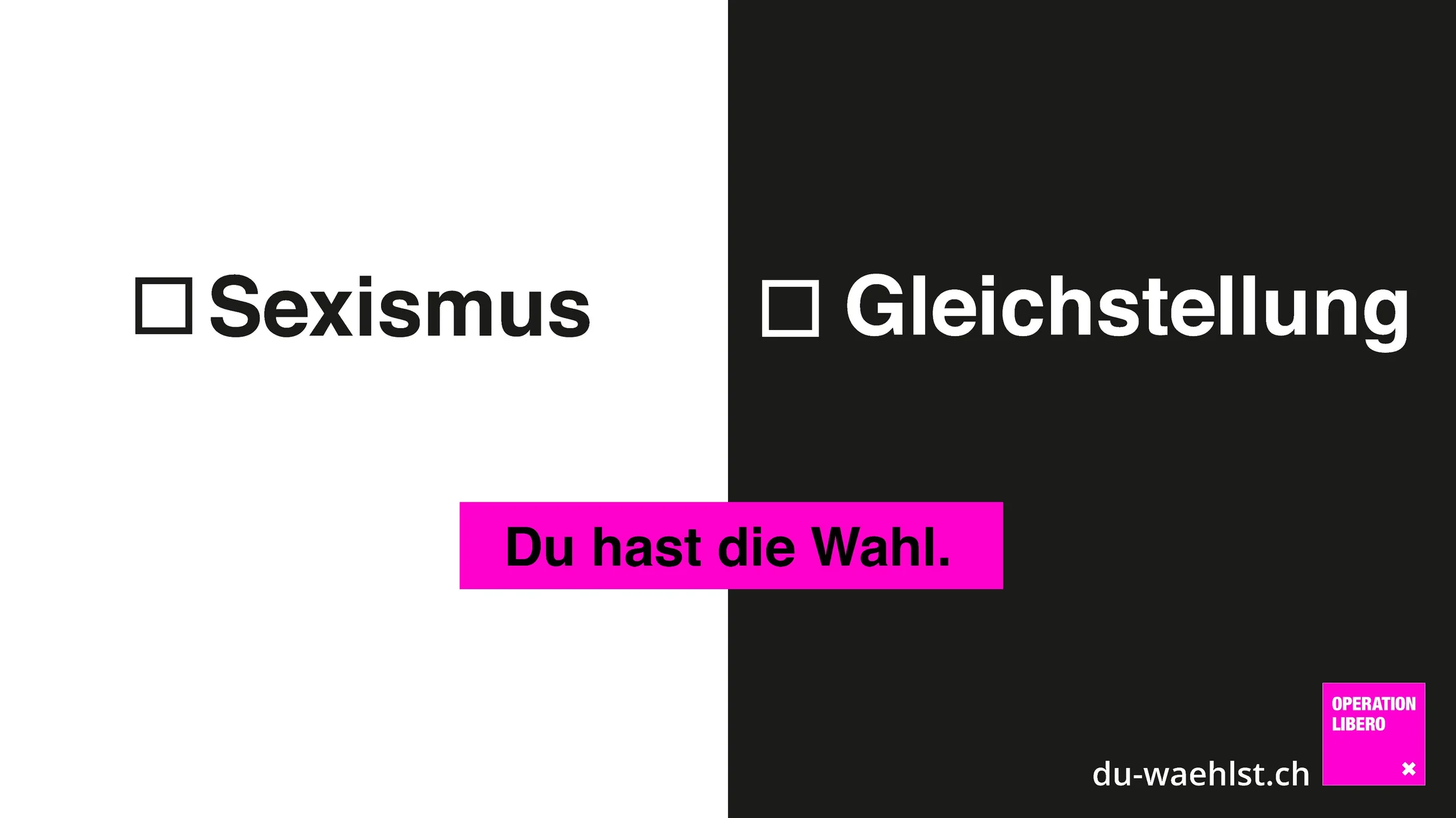 Wahlkampagne sexismus gleichstellung