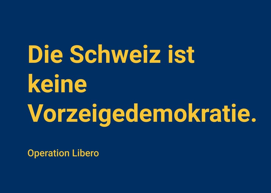 Thesen Operation Libero