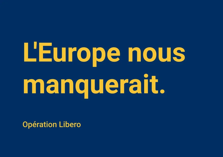 L'Europe nous manquerait